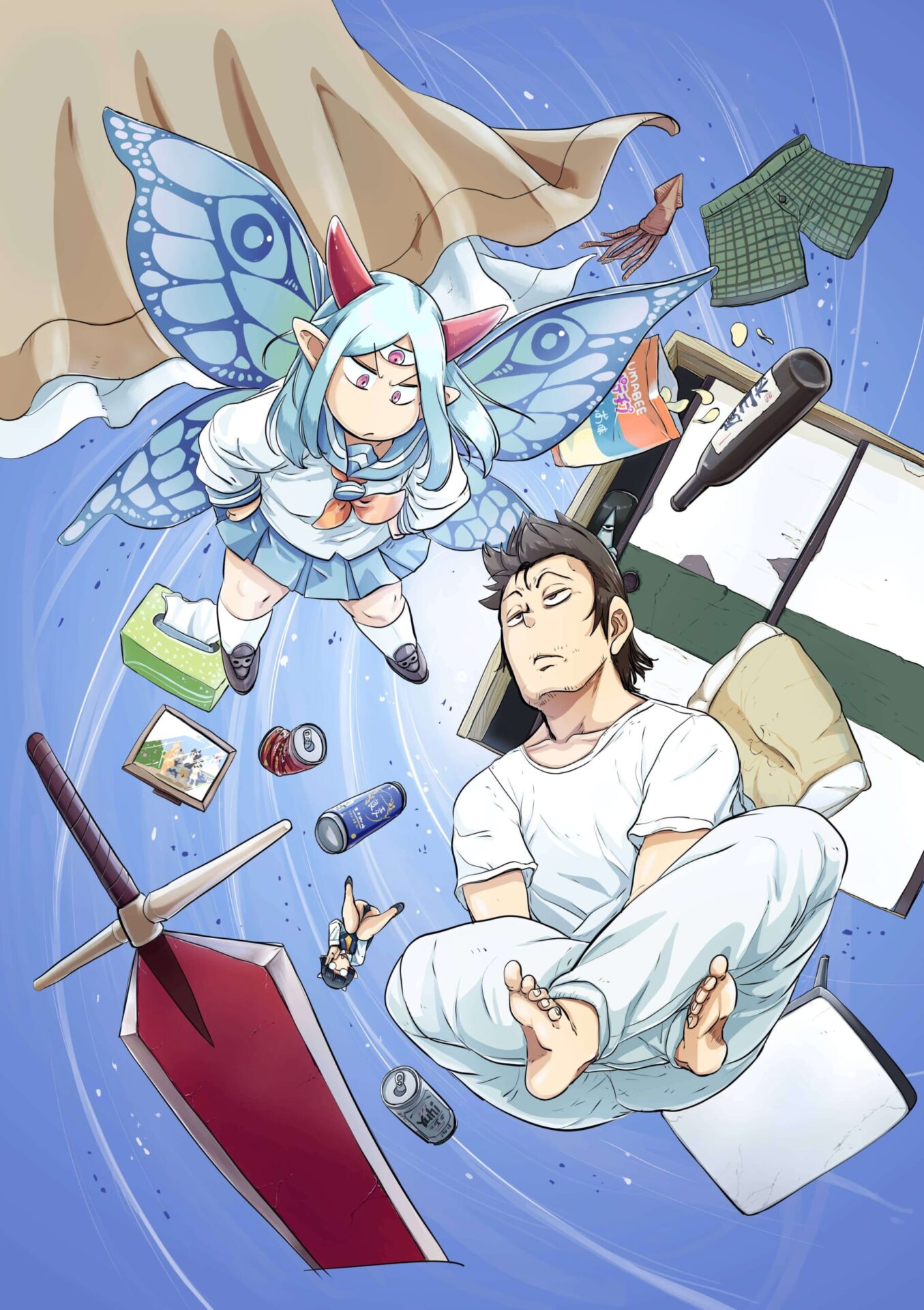 Lv1魔王とワンルーム勇者」TVアニメ化決定！ビジュアル&PV・メイン 