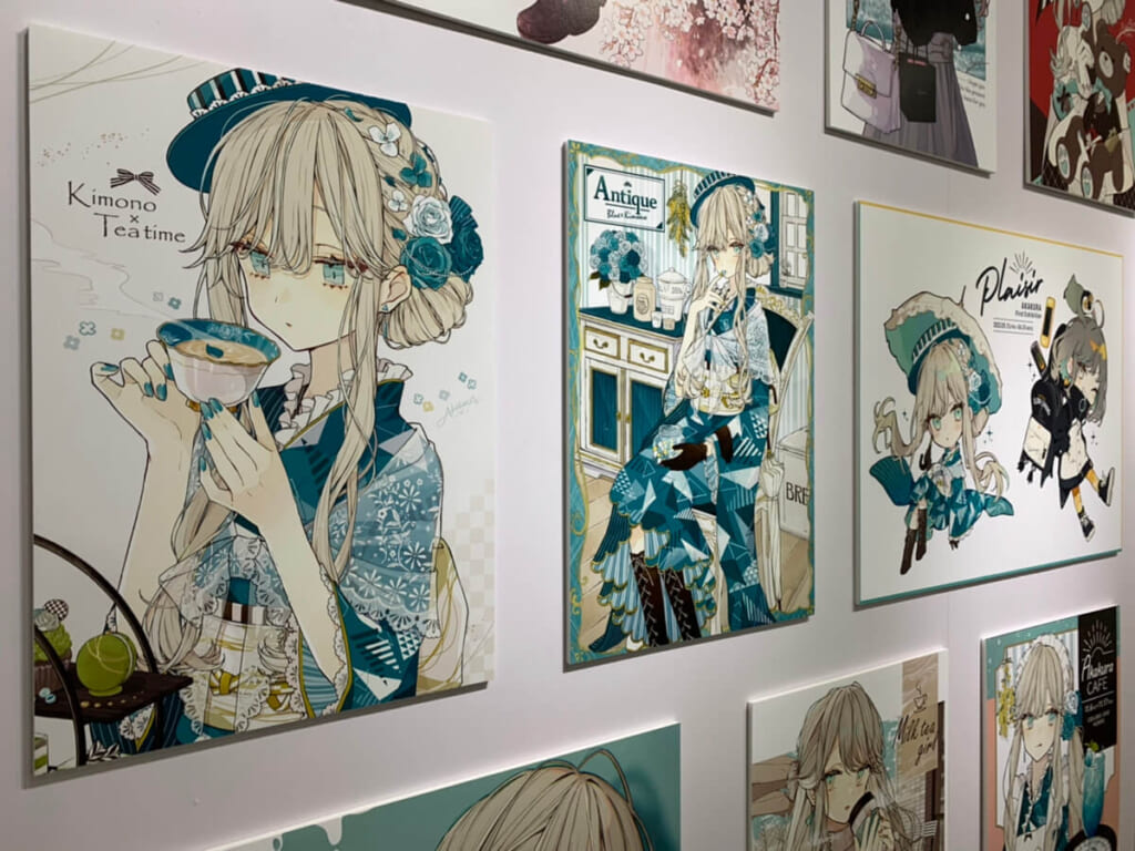 大人気イラストレータ赤倉初個展 Plaisir が開催中 写真とともに現地レポートをお届け Eeo Today