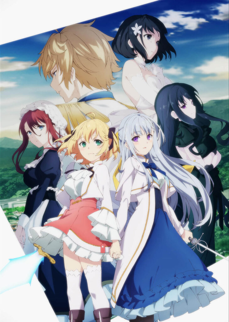 TVアニメ『転生王女と天才令嬢の魔法革命』2023年1月より放送決定