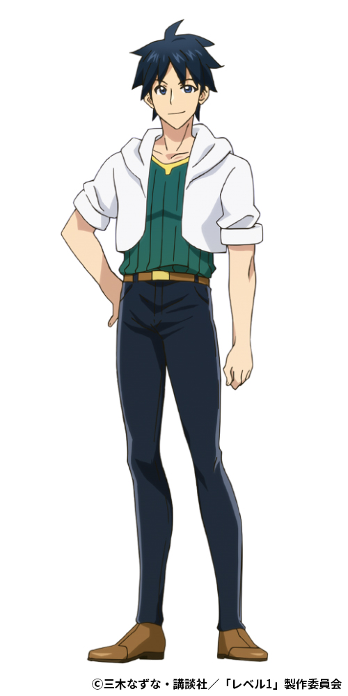 [確認用￼]斎藤さんだぞ❣️謎のアニメのメッシュの鶏冠(トサカ)の男性キャラクター TVアニメ『レベル1だけどユニークスキルで最強です』2023年放送開始