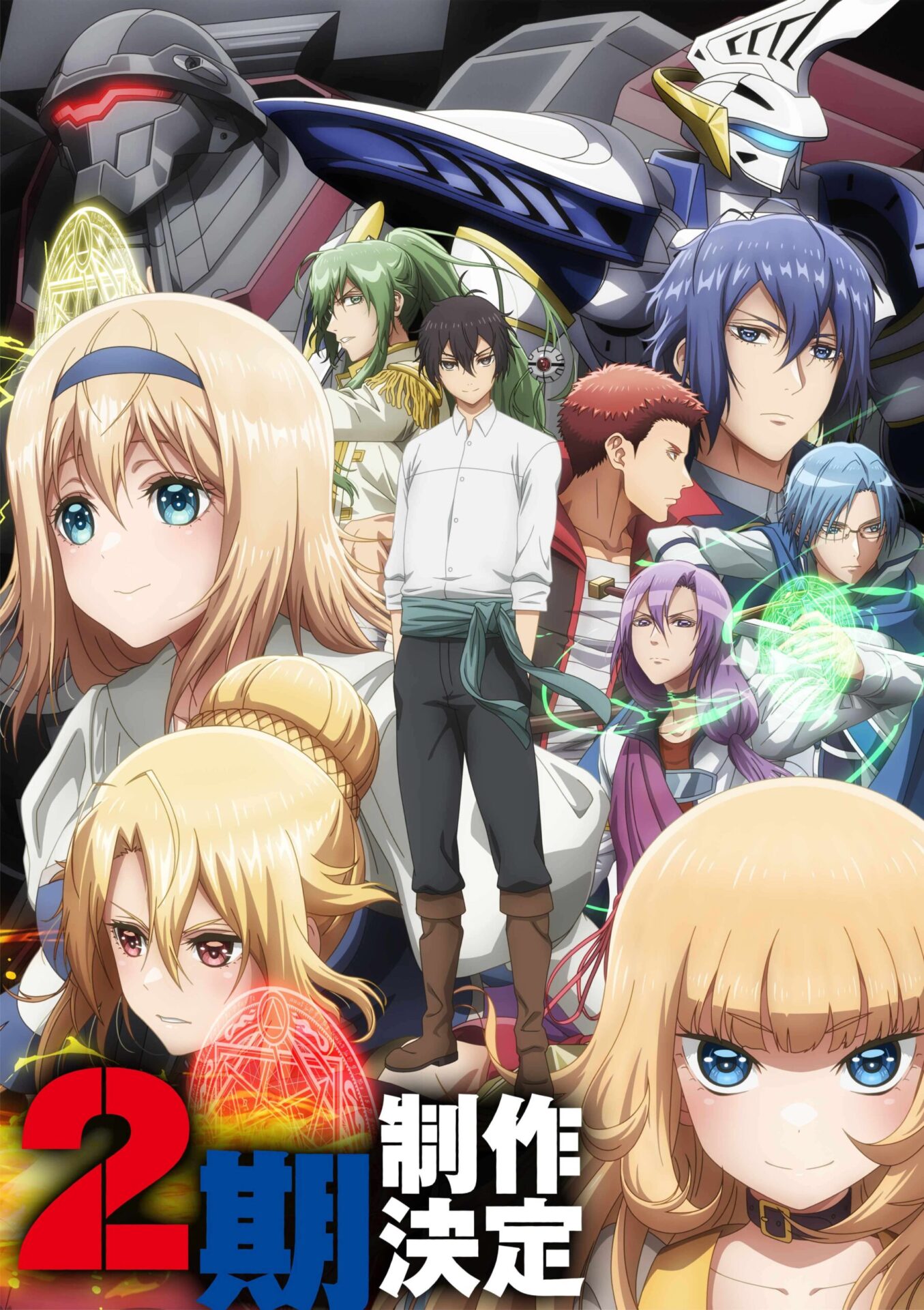 TVアニメ『⼄⼥ゲー世界はモブに厳しい世界です』第2期制作決定 
