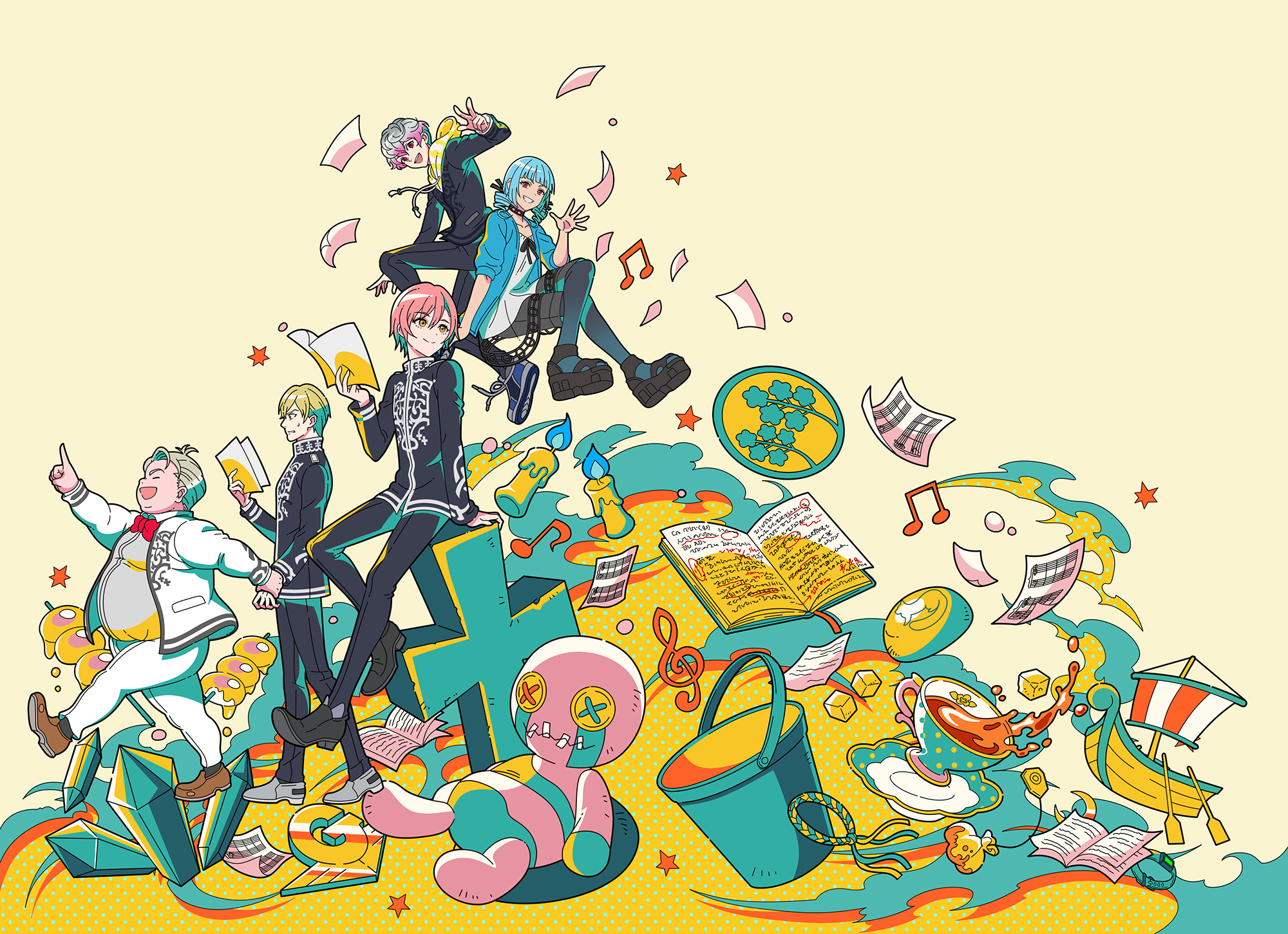 人気ゲーム『ジャックジャンヌ』からミニアルバム『shuffle』の 