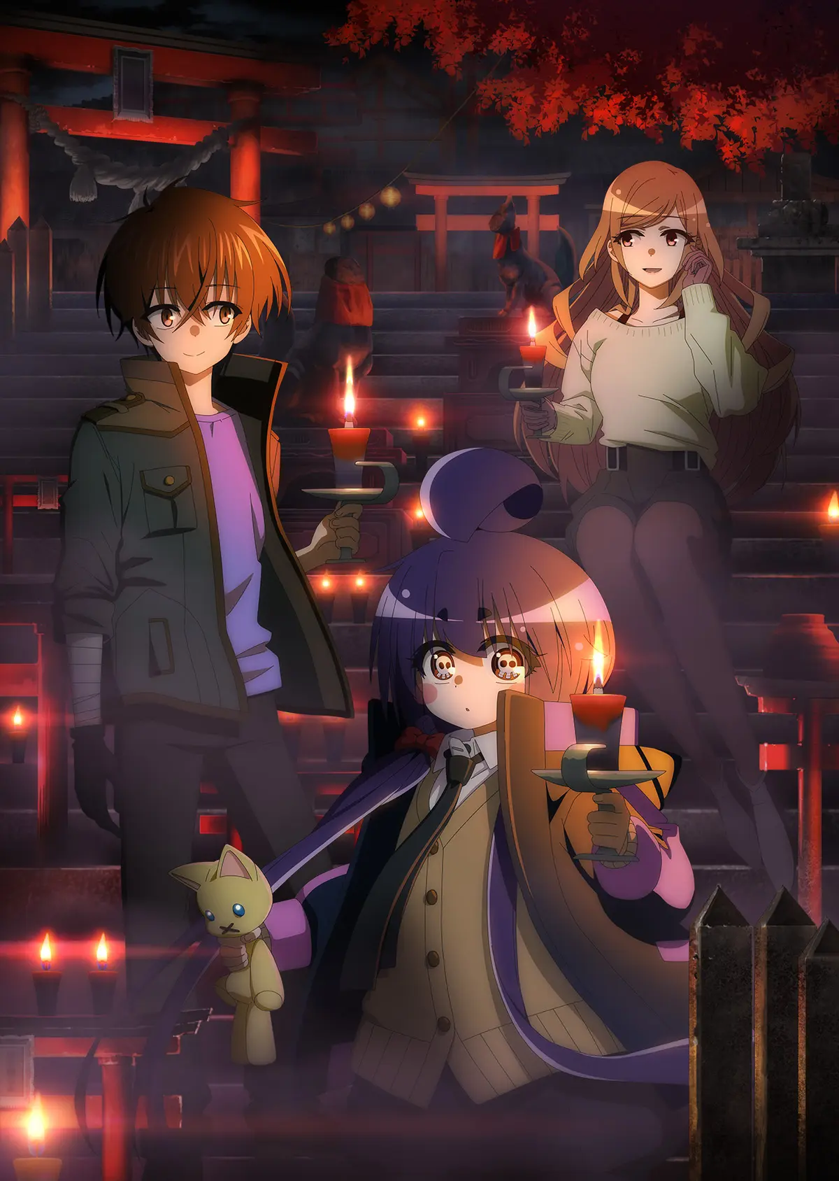 TVアニメ『ダークギャザリング』7月9日からの放送が決定！ 篠原侑と島 