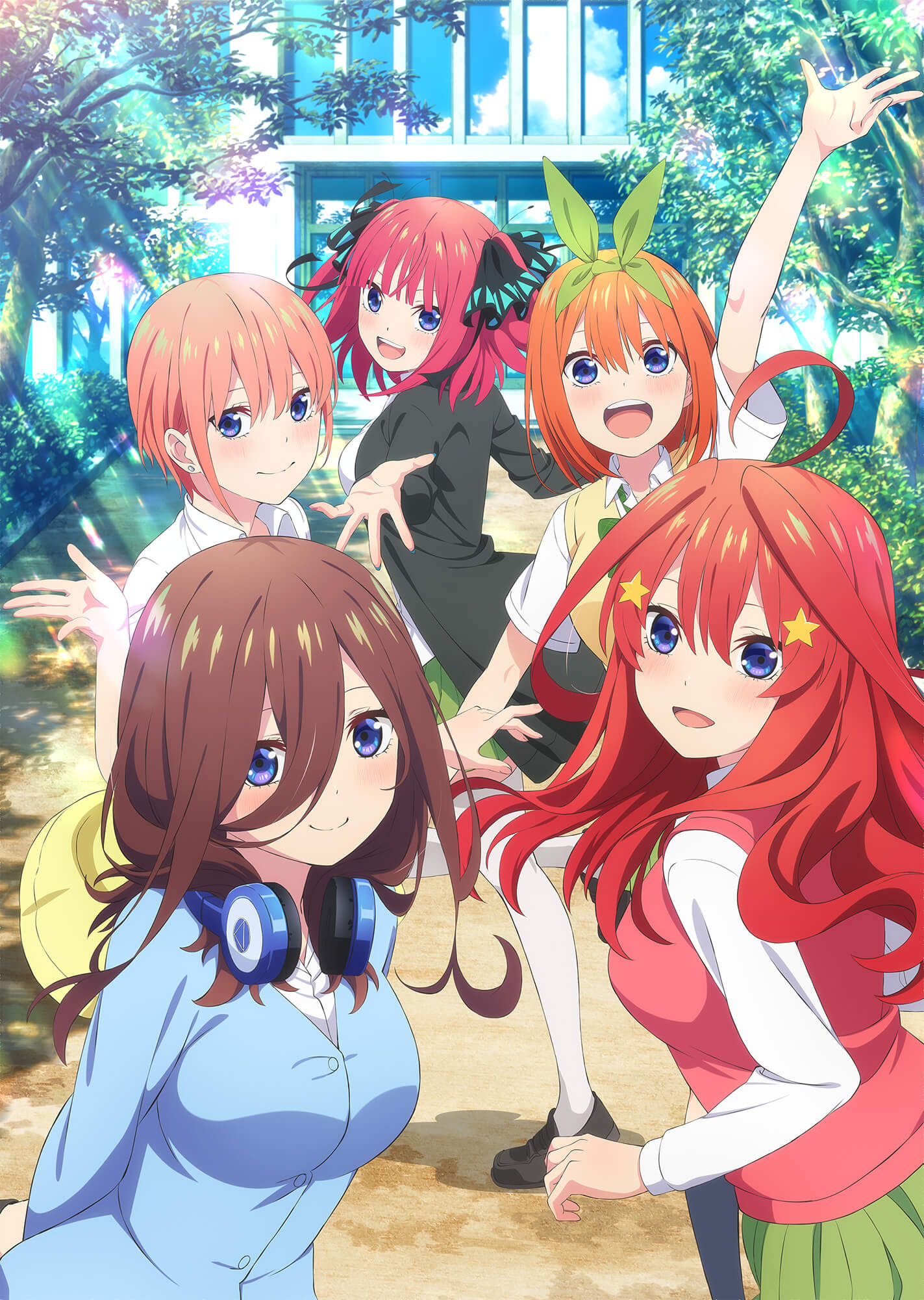 TVスペシャルアニメーション『五等分の花嫁∽』入場者特典は描きおろしイラストミニ色紙に決定！ 水着姿の五つ子や風太郎たちが映った予告映像も公開 -  eeo Media（イーオメディア）