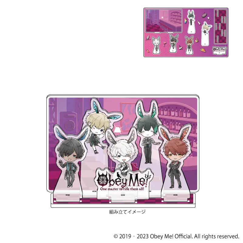 バニーボーイ衣装をテーマにした『Obey Me!』の新作グッズが発売