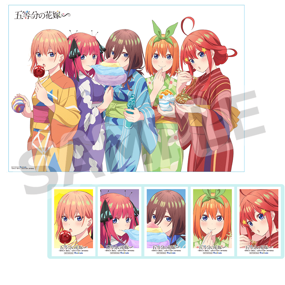 TVスペシャルアニメ『五等分の花嫁∽』Blu-ray＆DVDが12月6日に発売！ 法人別オリジナル特典の絵柄も公開 - eeo  Media（イーオメディア）