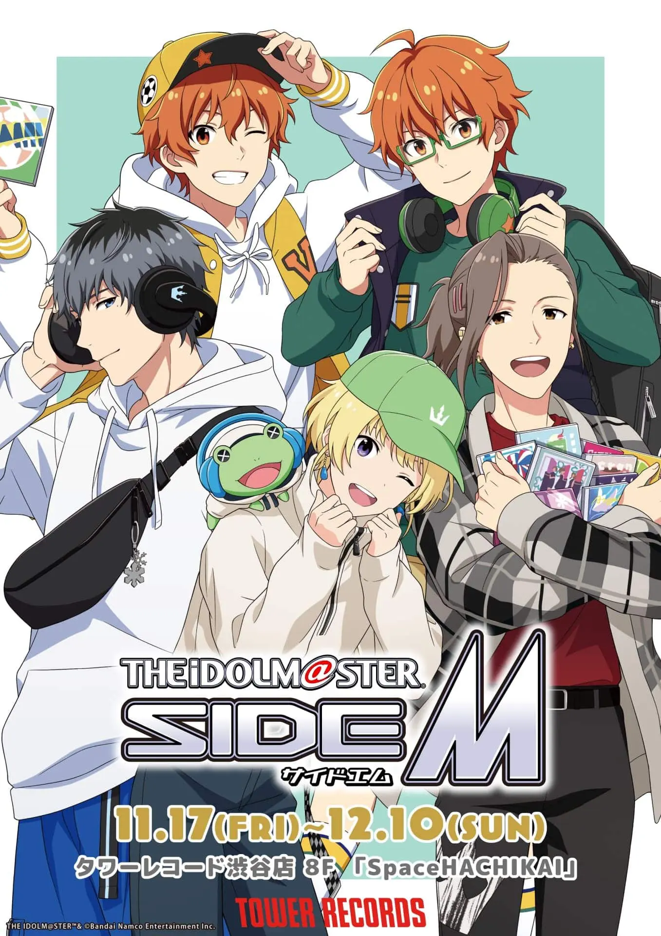 アイドルマスター SideM』新作グッズがタワーレコードで発売！ 渋谷店 