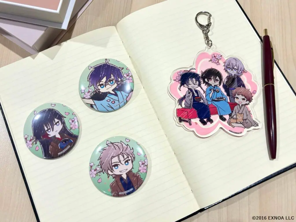 文豪とアルケミスト』の新作グッズが発売！ 文豪たちが“お花見”を