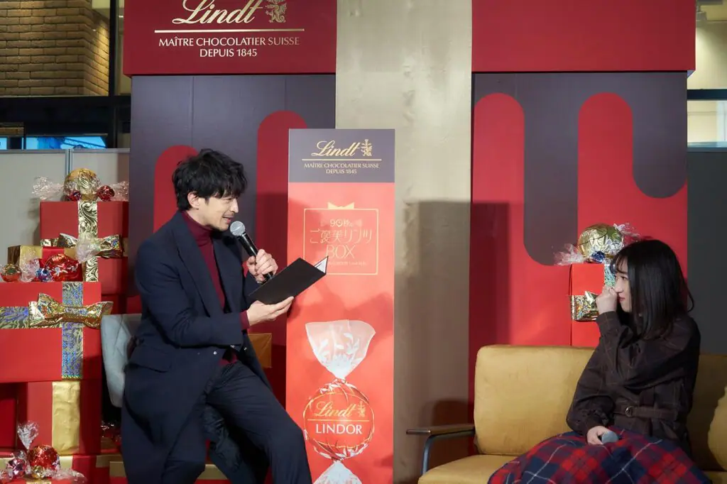 津田健次郎がチョコレートブランド「Lindt（リンツ）」のイベントで