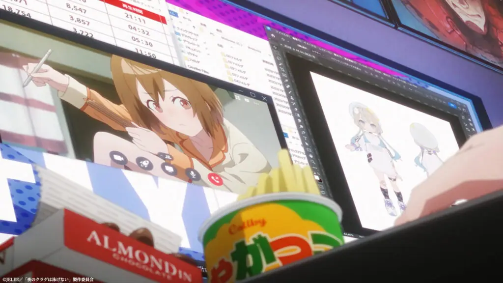 TVアニメ『夜のクラゲは泳げない』第3話のあらすじ公開！ キウイ