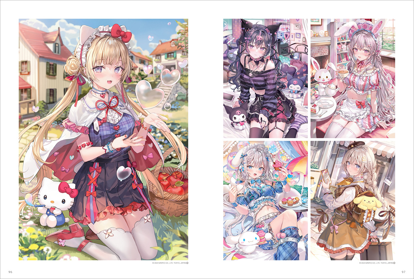 『ロシデレ』キャラクター原案や博衣こよりなどVtuberのキャラデザを手がけるイラストレーター・ももこの最新画集が11月18日に発売決定 ...