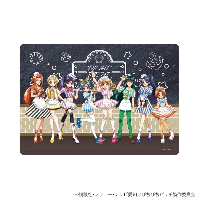 TVアニメ『マーメイドメロディー ぴちぴちピッチ』コラボカフェが開催 ぴちぴちピッチアクリルスタンド8点eeoカフェコラボ