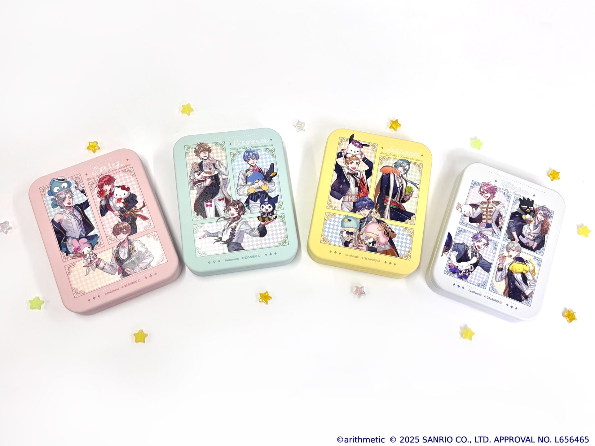 Starry☆Sky×サンリオキャラクターズ」新作コラボグッズが登場 