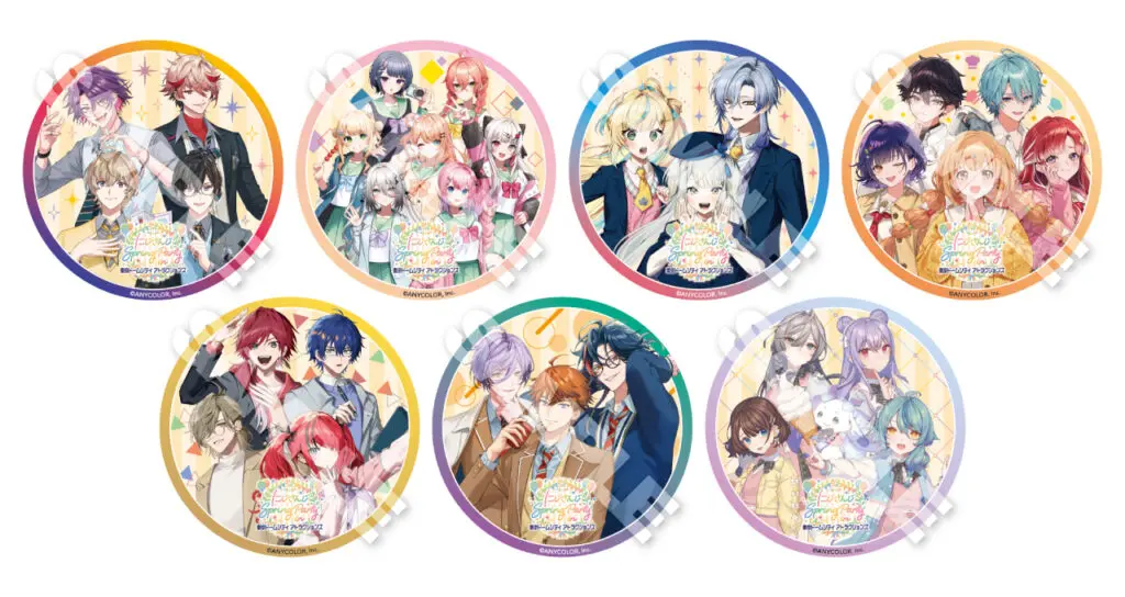 にじさんじ Spring Party in 東京ドームシティ アトラクションズ」が3