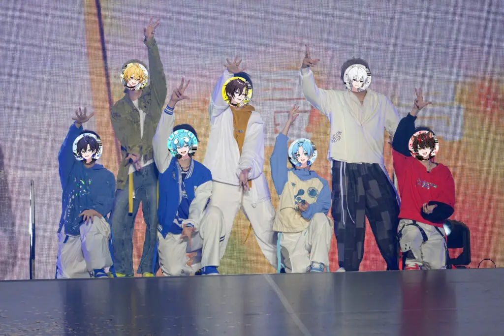 すとぷり、騎士A、AMPTAK、めておら、すにすてが出演した大型