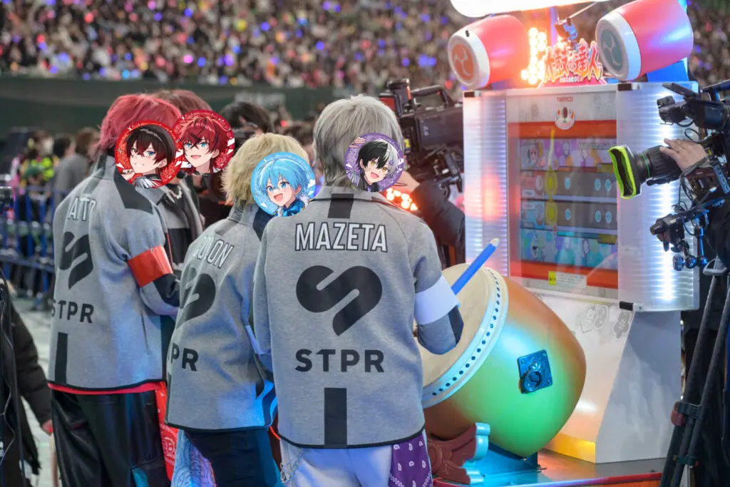 すとぷりらがフィッシャーズ＆カラフルピーチのメンバーと対決！「STPR