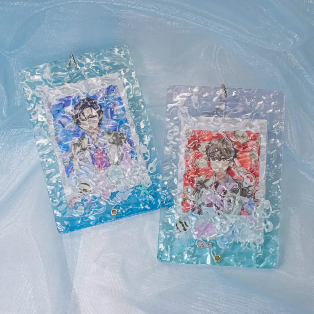 推しが海・水属性のオタク必見！ 推し活グッズ「ぷく波アクリル