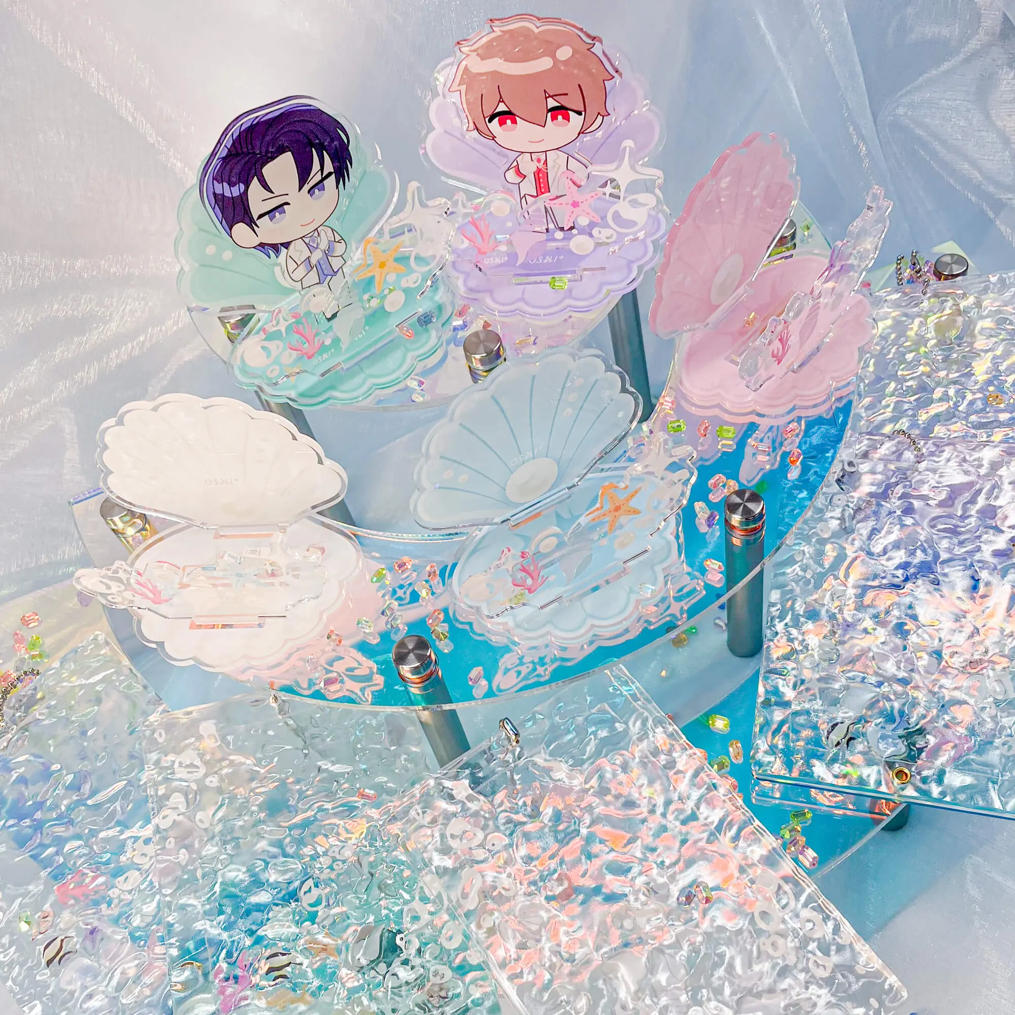 海・水属性の推しにぴったり！ この夏ゲットしたい「OSHI+」の推し活