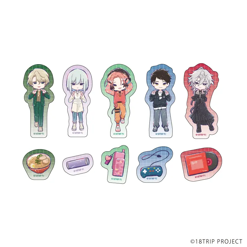 18TRIP』POP UP CORNERの開催が決定！ グラフアートで描かれた私服姿の