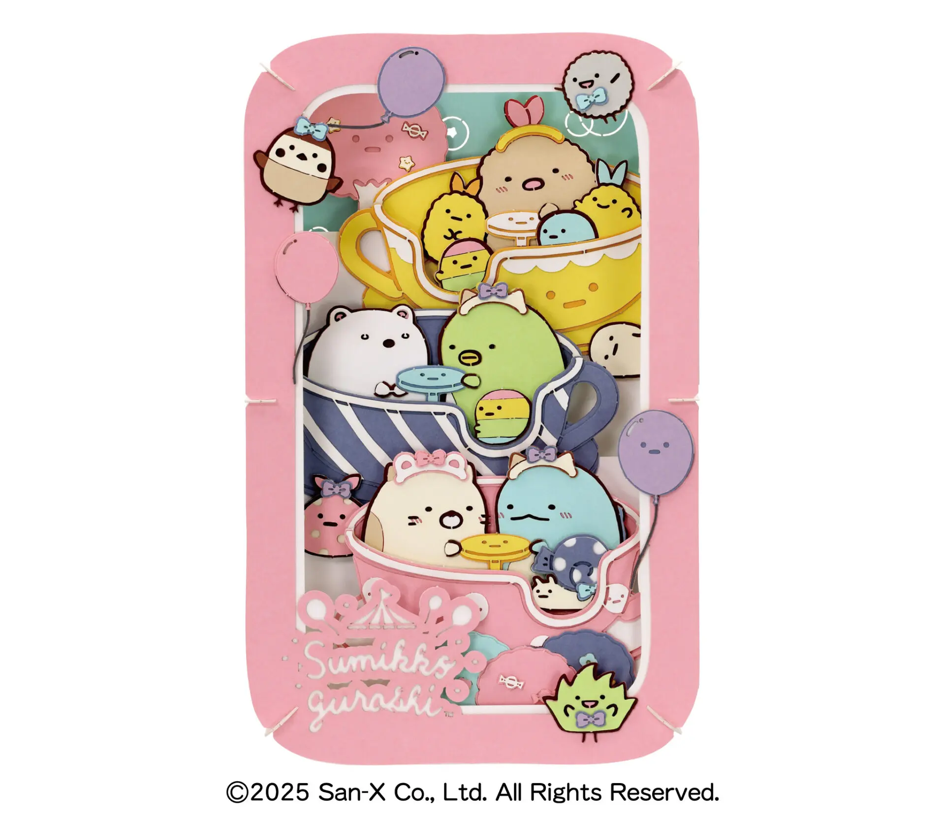 すみっコぐらし』の世界観が紙で表現！ 紙でキリとる「PAPER