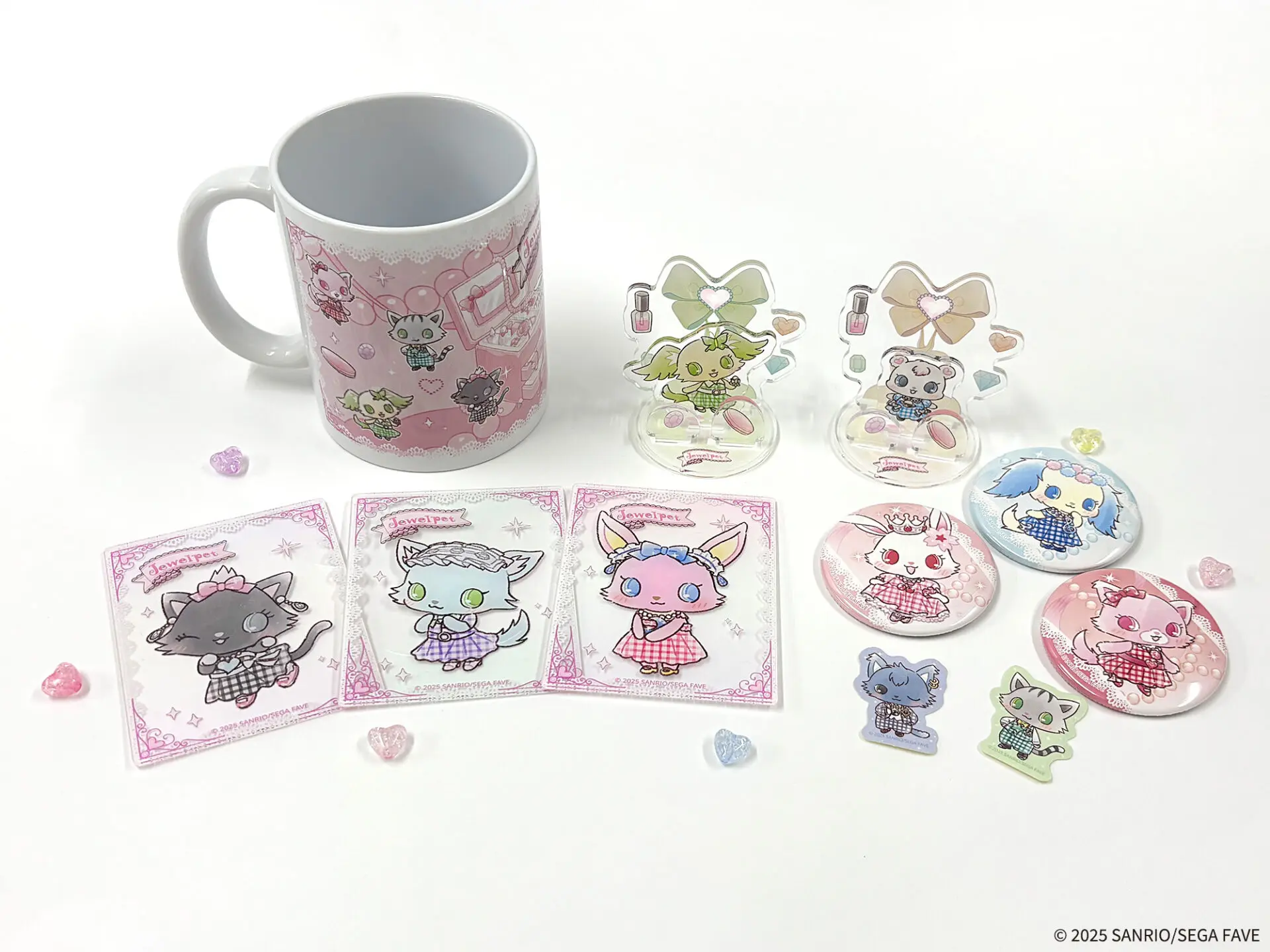 ジュエルペット』よりキュートな新作グッズが登場！ 新イラストの