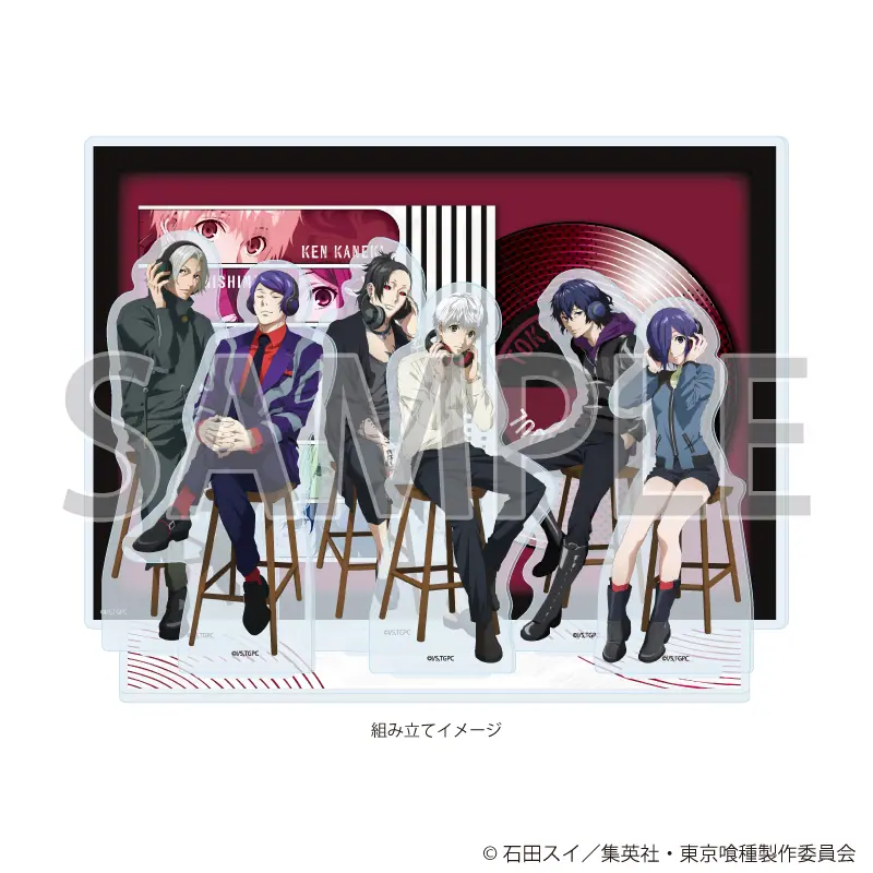 TVアニメ『東京喰種トーキョーグール』のPOP UP SHOPがタワレコで開催