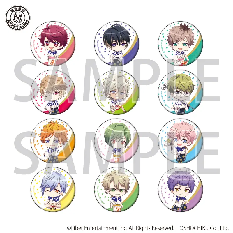 A3!×歌舞伎」描き下ろし＆ミニキャライラスト使用の新作グッズが登場