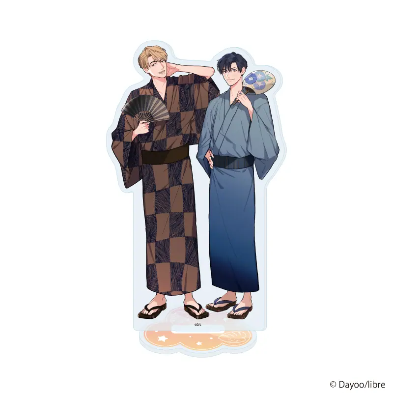 アクリルスタンド 浴衣風キャラクター名前不明 アクリルスタンド 浴衣