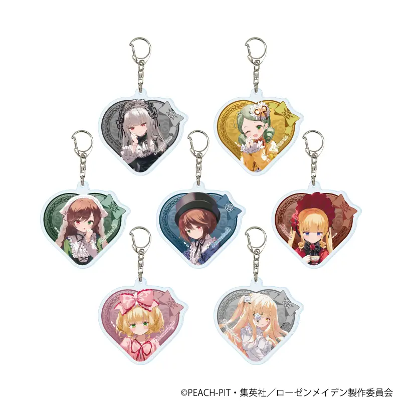 TVアニメ『ローゼンメイデン』の新作グッズが発売！ 真紅たちが椅子に