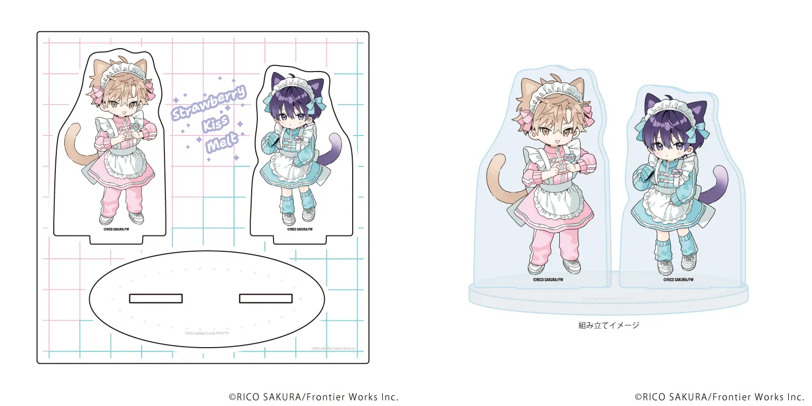 ダリアコミックス『ストロベリーキス・メルト』2巻発売記念のPOP UP 