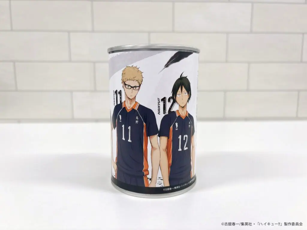 アニメ「ハイキュー!!」がキャラクターコラボ缶詰パン「with you BREAD