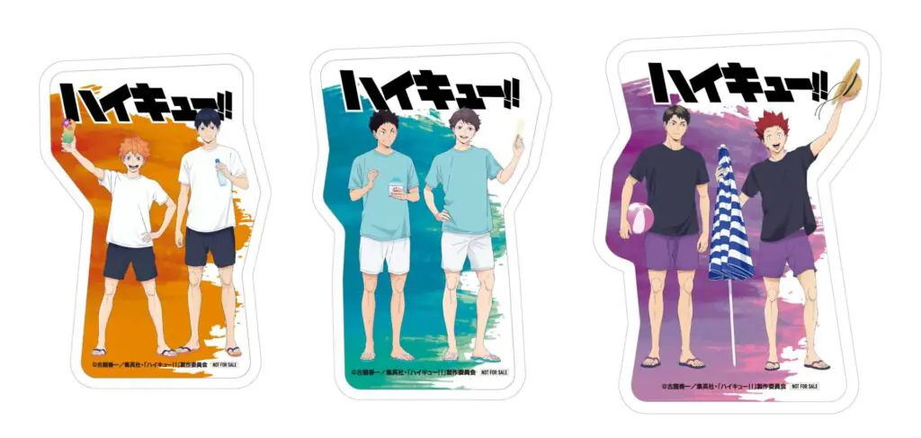 ハイキュー!!の日”に向け「ファミマ×ハイキュー!!コラボ」が8月5日から