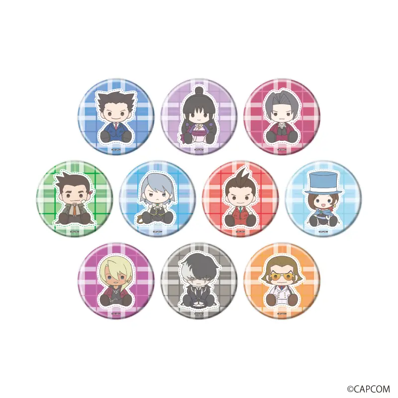 逆転裁判 イラストクリアファイルコレクション　11点まとめ売り 逆転裁判 イラストクリアファイルコレクション 11点まとめ売り