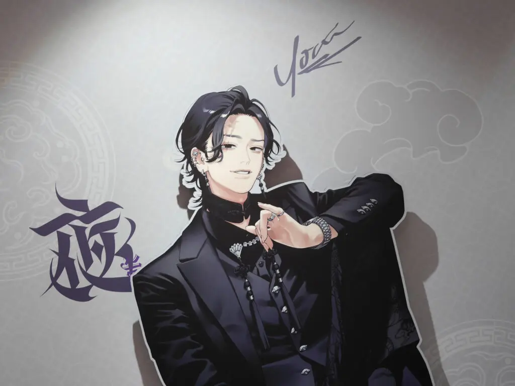 極楽街　ポップアップ　アクリルスタンド　タオ 極楽街』タオのアクセサリースタンド – JUMP SHOPオンライン