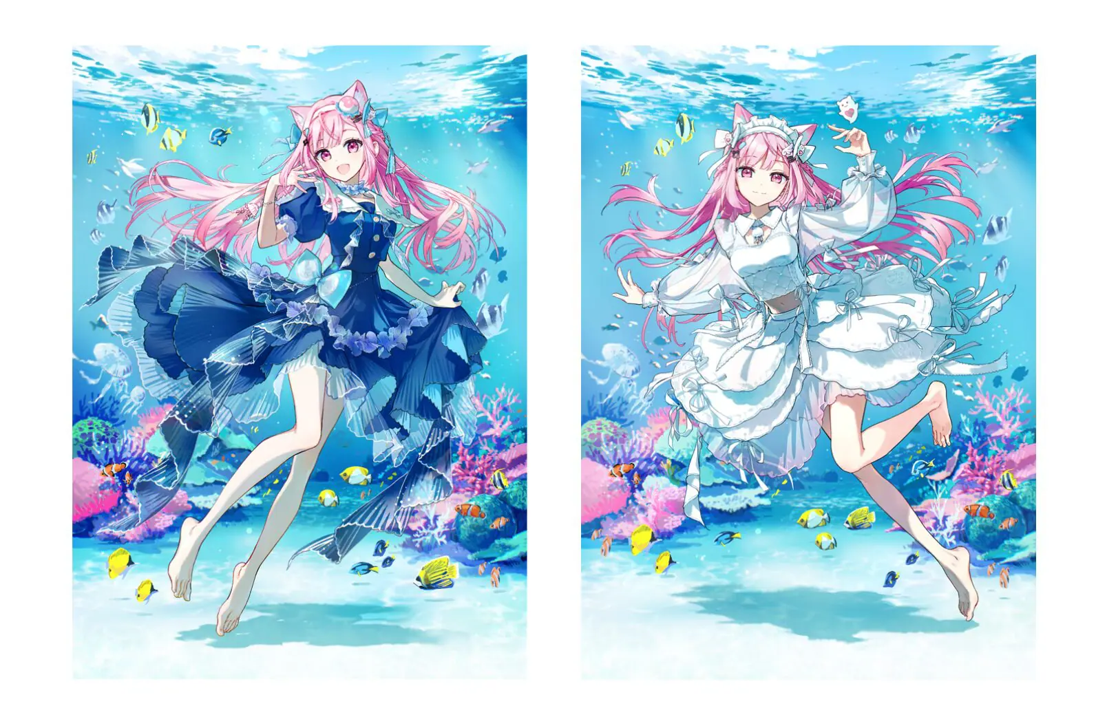 VTuber・結城さくなとサンシャイン水族館がコラボ！ 9月12日から描き