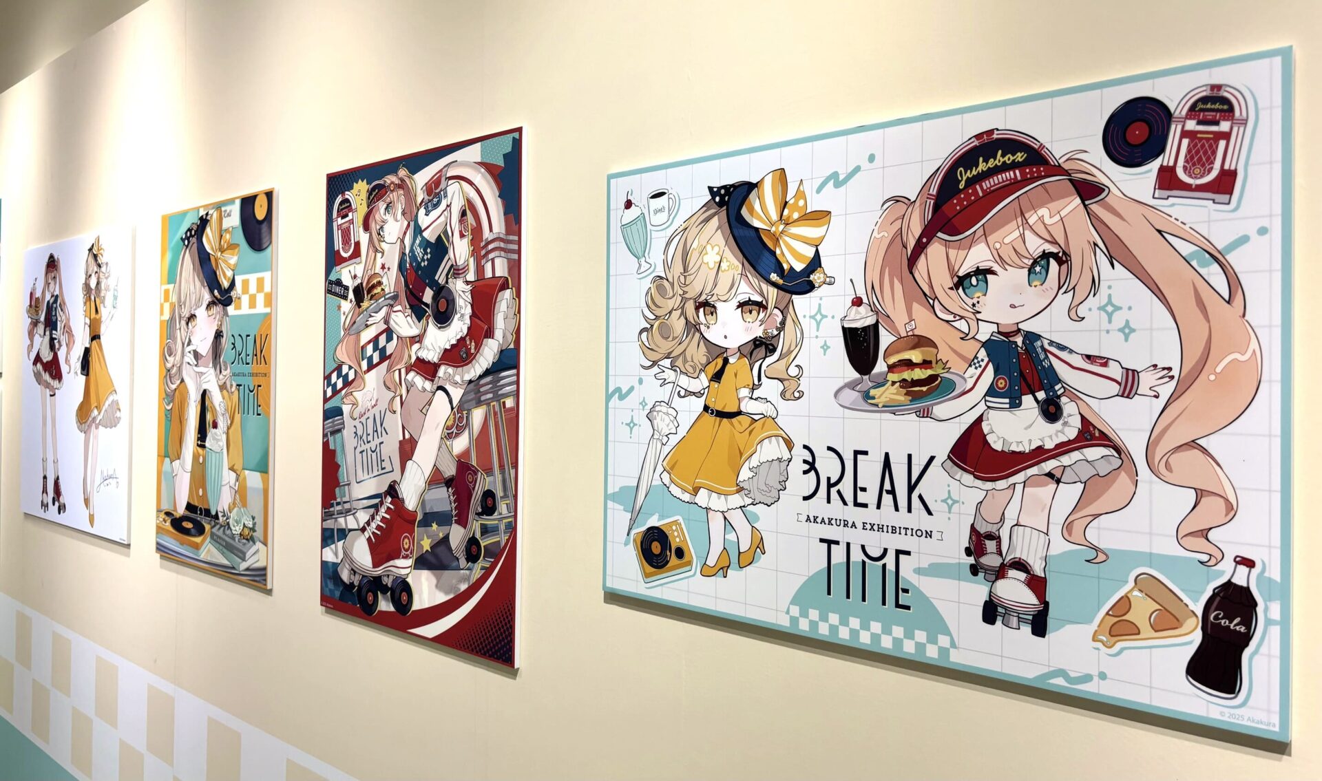 展示会レポート】赤倉個展『BREAK TIME』in TOWER RECORDSが9月