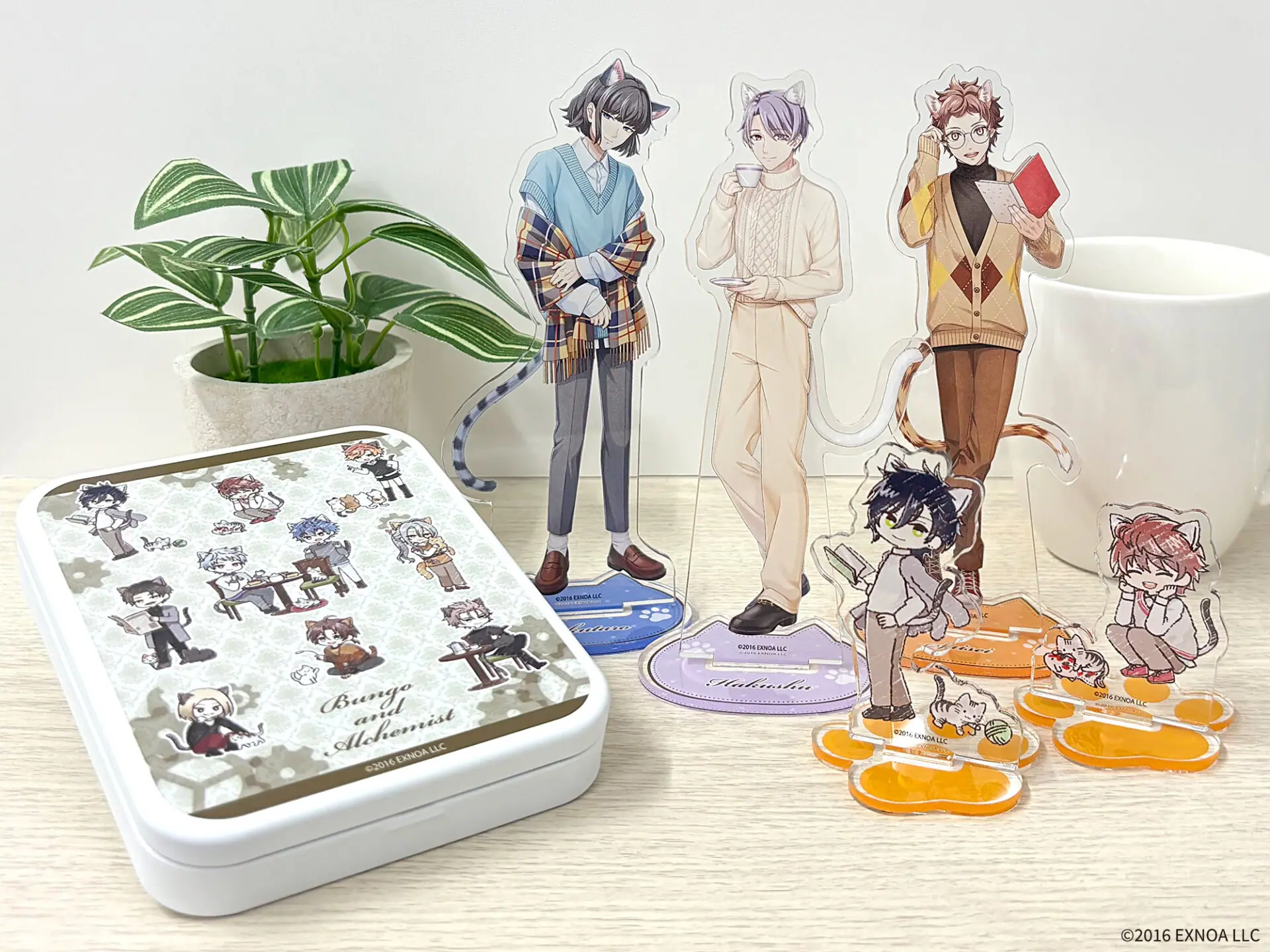 文豪とアルケミスト』のコラボカフェが開催決定！“猫”がテーマの