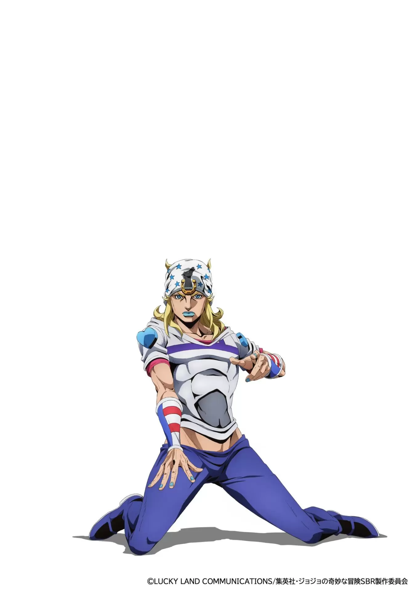 ジョジョの奇妙な冒険　スティールボールラン　 ジョニー　ジャイロ　マグネット アニメ『ジョジョ』第7部のメインキャラクター＆キャスト情報が公開