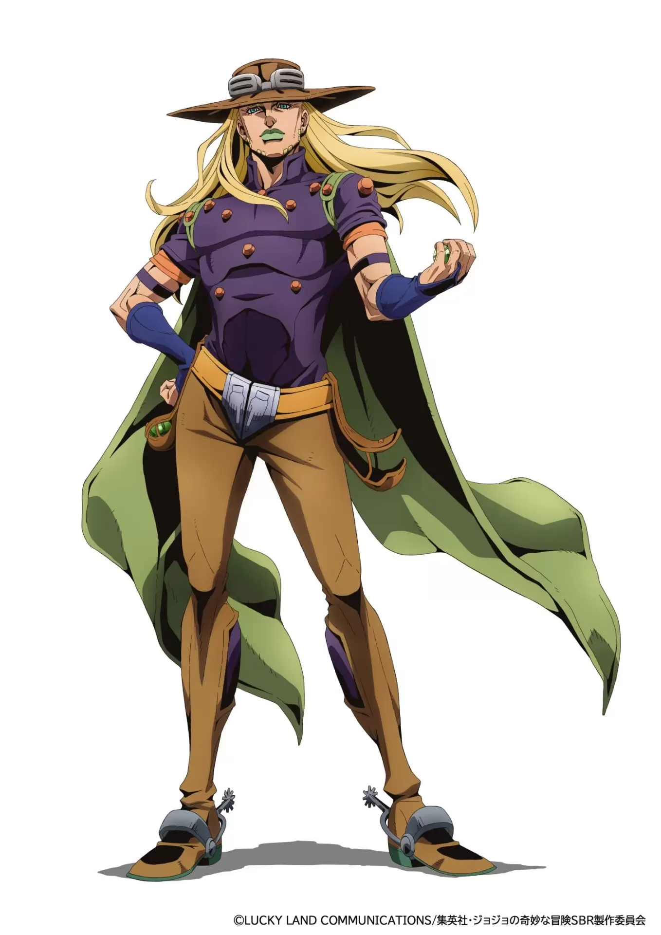 ジョジョ 第七部 SBR ジャイロ・ツェペリ & ジョニィ・ジョースター アニメ『ジョジョ』第7部のメインキャラクター＆キャスト情報が公開