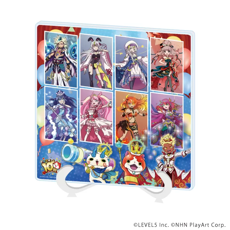 妖怪ウォッチ ぷにぷに』10周年記念のコラボカフェがeeo Cafeで開催