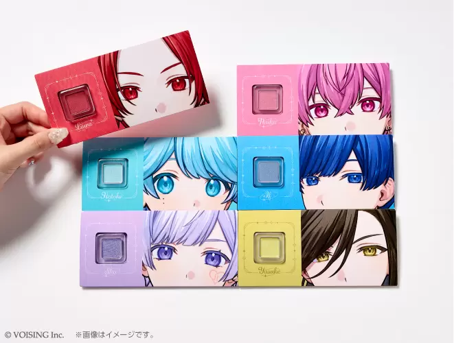 推し活×コスメが楽しめる「キャラコスメチケット」の第1弾「いれいす