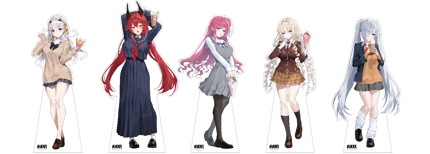 勝利の女神：NIKKE』とタイトーステーションのコラボが決定！ アクリル