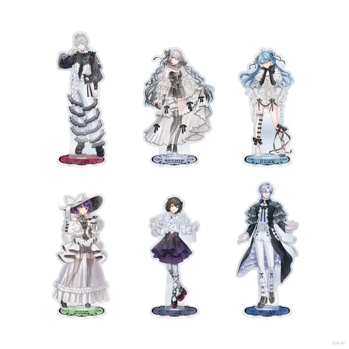 にじさんじ」ハロウィンテーマの新作グッズが10月17日18時より販売開始