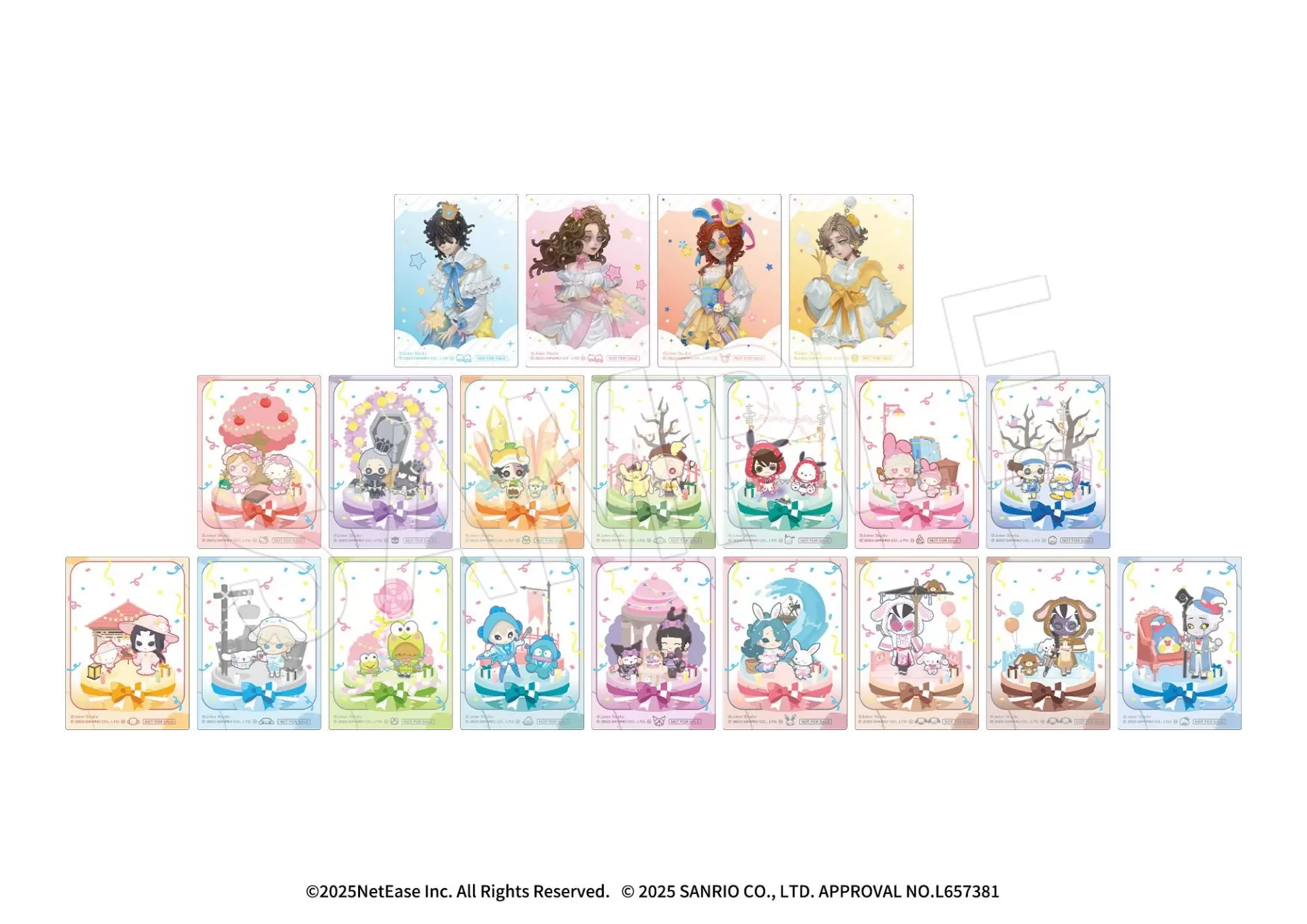 第五人格×サンリオキャラクターズ」展 POP-UP SHOPが10月25日より開催