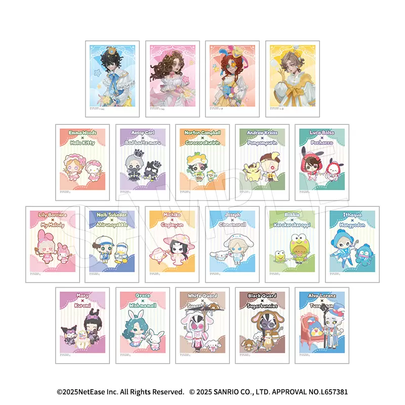 第五人格×サンリオキャラクターズ」展 POP-UP SHOPが10月25日より開催