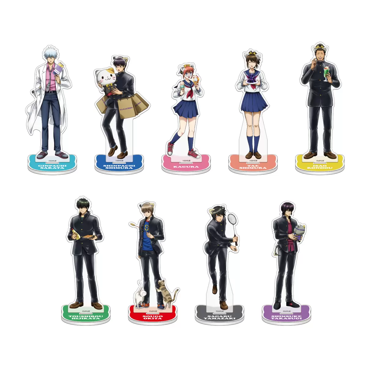 ツキウタ ナンジャ 当選パネル 長月 夜 3年Z組銀八先生 in NAMJATOWN」2025年10月24日から開催