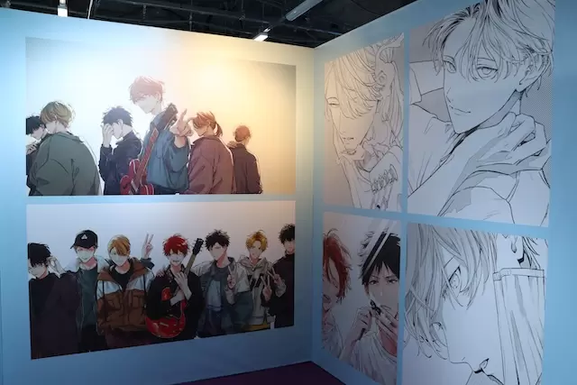 ギヴン展 ENCORE 東京凱旋 新規描き下ろしミニ色紙 立夏 真冬 全4種