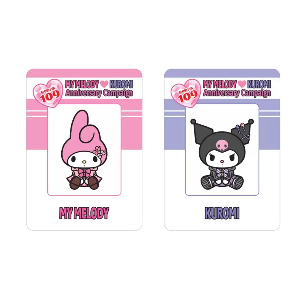 SHIBUYA109 × MY MELODY ♡ KUROMI Anniversary Campaign」が11月15日