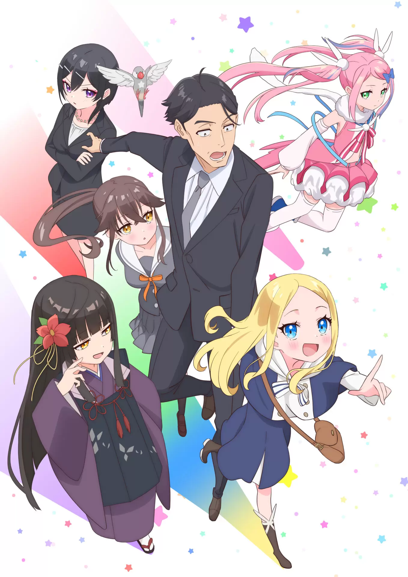 TVアニメ『佐々木とピーちゃん』2期、2026年に放送決定！ 新ビジュアル