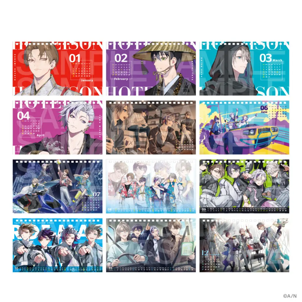 ⚠️あと3日⚠️ にじさんじまとめ売り⑱ にじさんじ」からChroNoiR、ROF-MAO、VOLTACTION、3SKMの「Unit